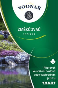 Změkčovač vody v jezírku